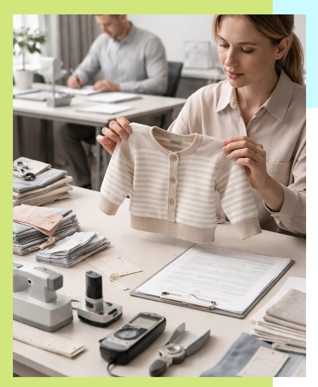 Сертификация детской одежды и текстильных изделий в Боровичах