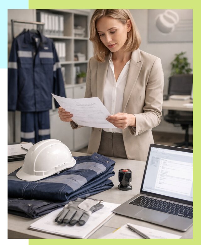 Сертификация спецодежды в Боровичах от 7296 р. | Алешин-Брв