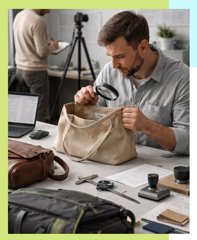 Сертификация сумок в Боровичах, оформление и получение сертификатов