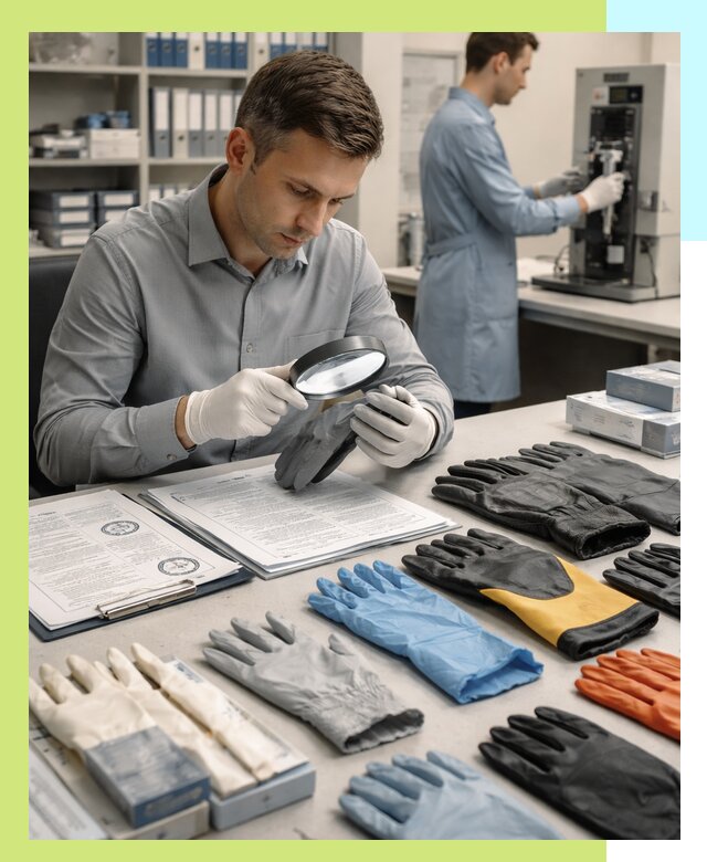 Сертификация перчаток и средств защиты продукции в Боровичах