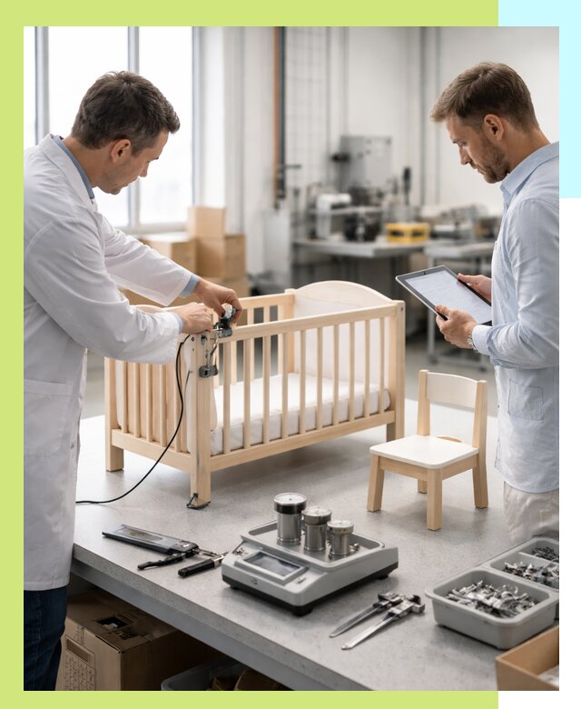 Сертификация детской мебели и проверка безопасности в Боровичах