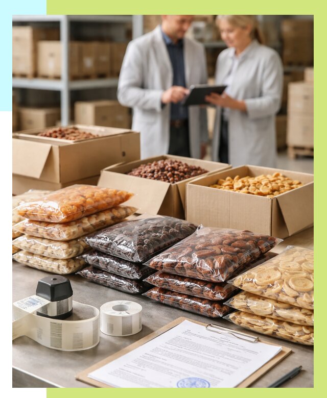 Сертификация сухофруктов в Боровичах от 12508 р. | Алешин-Брв под ключ