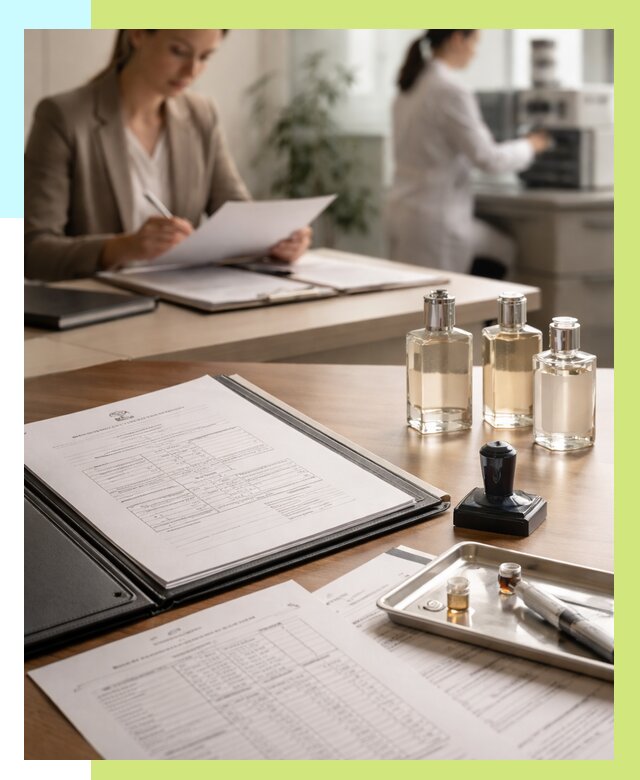 Сертификация парфюмерии в Боровичах от 15635 р. | Алешин-Брв