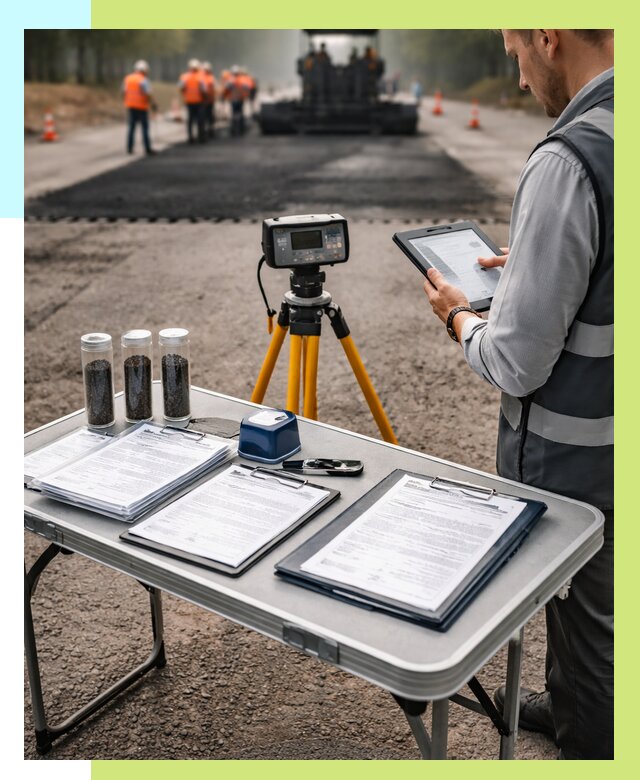 Сертификация асфальта в Боровичах от 26058 р. | Алешин-Брв