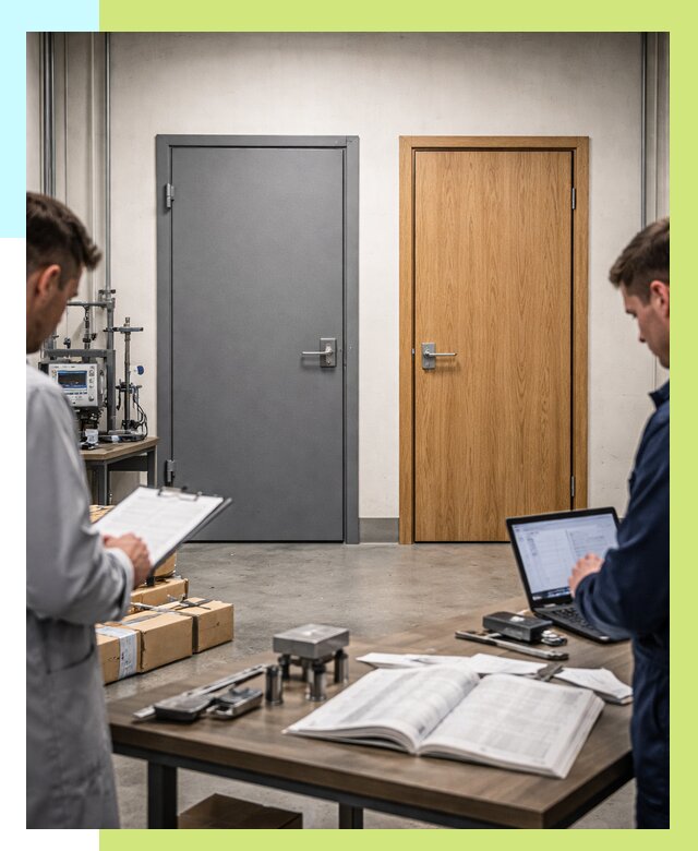 Сертификация дверей в Боровичах от 8338 р. под ключ | Алешин-Брв