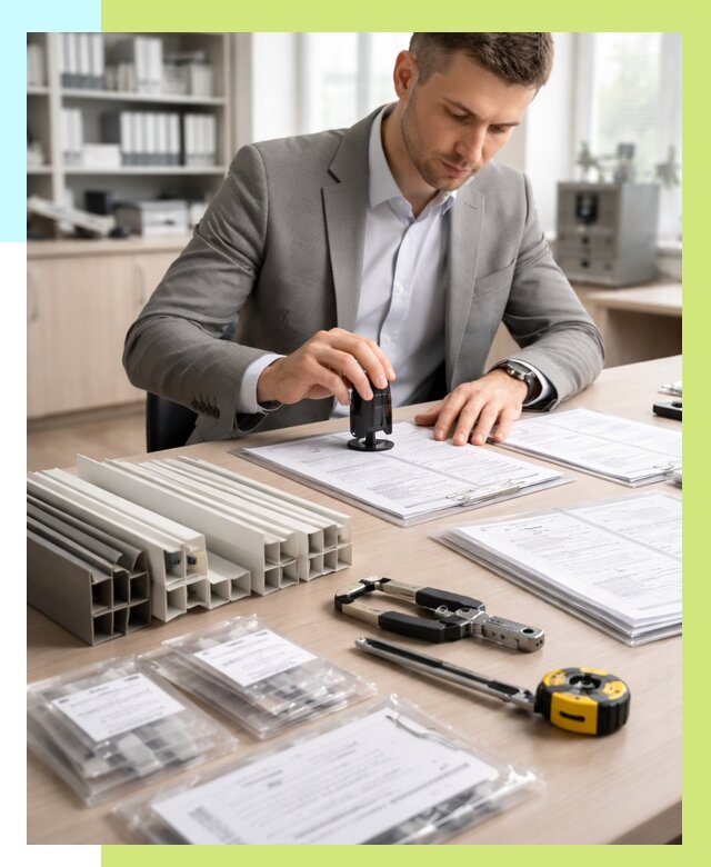 Сертификация ПВХ продукции в Боровичах от 8860 р., Алешин-Брв