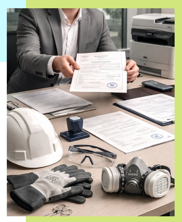 Сертификация СИЗ в Боровичах от 15635 р. | Алешин-Брв оформить