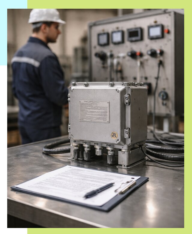 Сертификация взрывозащищенного оборудования в Боровичах от 36481 р. | Алешин-Брв