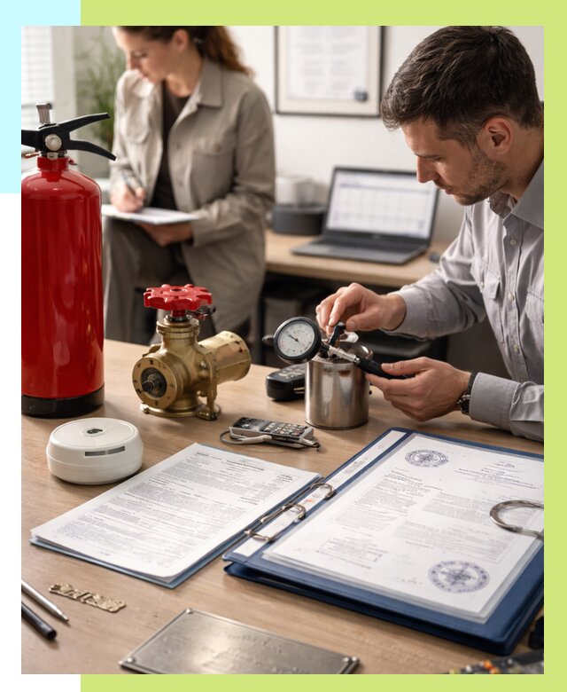 Сертификация пожарного оборудования в Боровичах от 15635 р.|Алешин-Брв