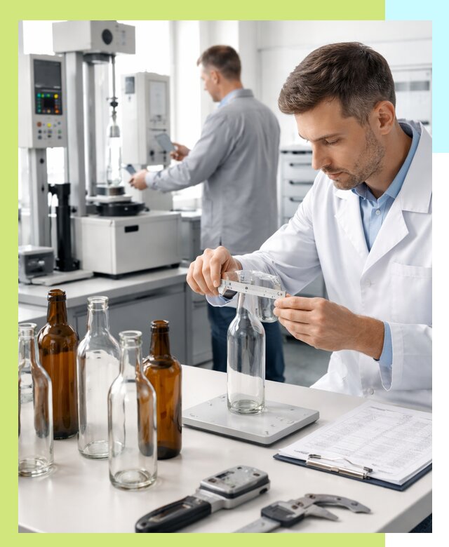 Сертификация стеклянных бутылок и сопутствующей упаковки в Боровичах