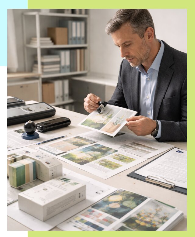 Сертификация полиграфической продукции в Боровичах от 12508р.|Алешин-Брв