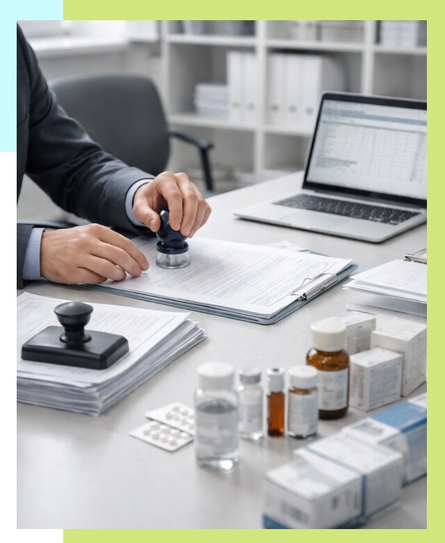 Сертификация лекарств в Боровичах от 156345 р. | Алешин-Брв