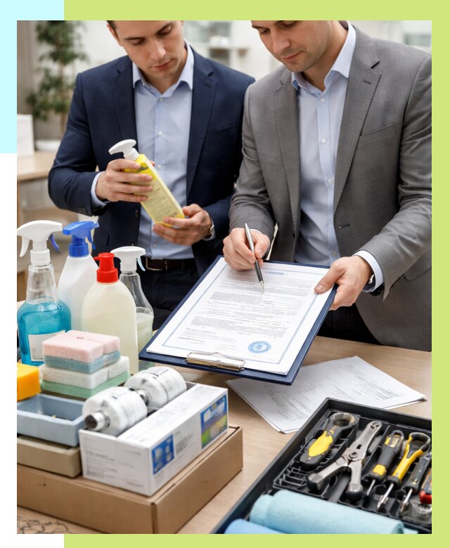 Сертификация хозяйственных товаров в Боровичах, от 18761 р. |Алешин-Брв