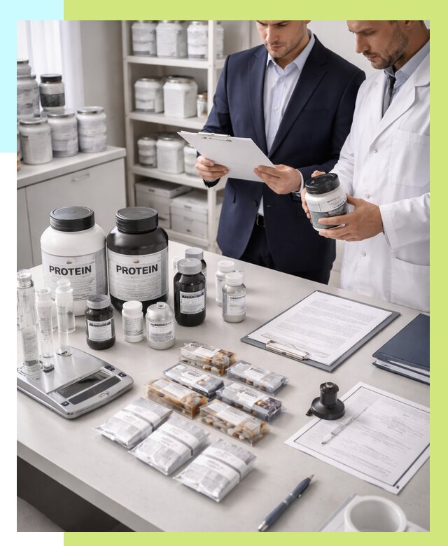 Сертификация спортивного питания в Боровичах от 15635 р., Алешин-Брв