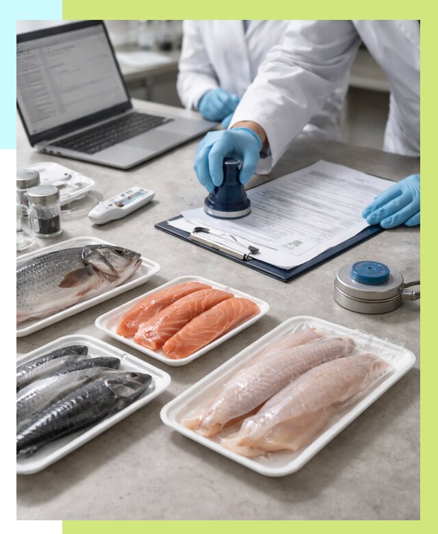 Сертификация рыбы и сертификат в Боровичах от 15635 р. | Алешин-Брв