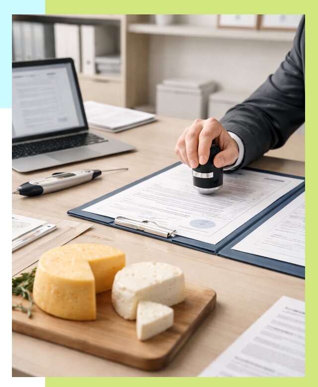 Сертификация сыров в Боровичах от 15635 р | Сертификат на сыр Алешин-Брв