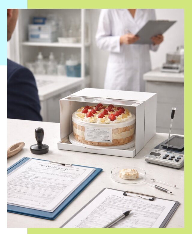 Сертификация тортов в Боровичах от 9381 р. заказать | Алешин-Брв