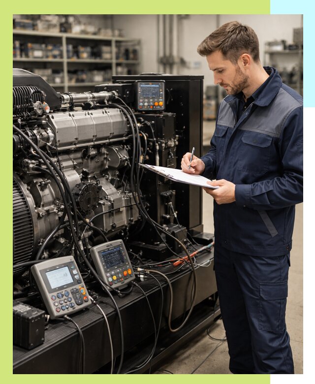 Сертификация дизельных генераторов и их оборудования в Боровичах