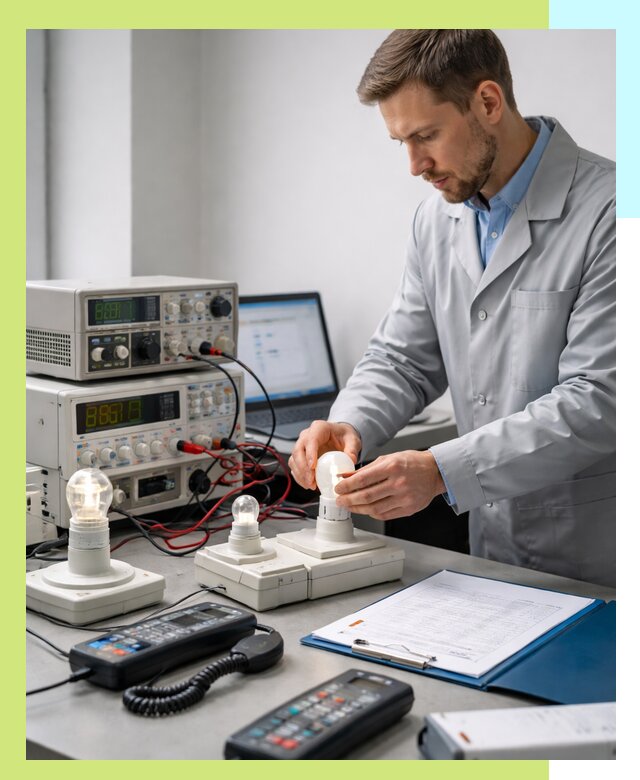 Сертификация ламп и светильников в Боровичах по нормативам