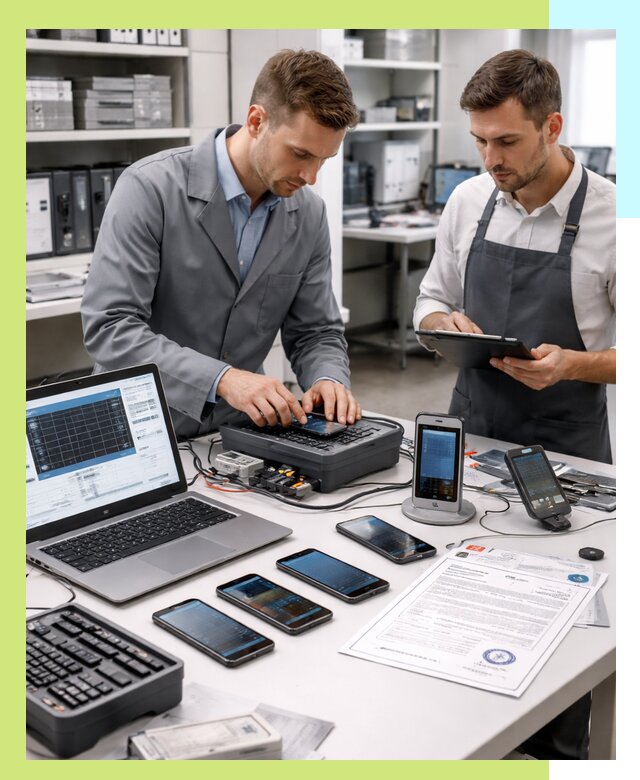 Сертификация мобильных телефонов и смартфонов в Боровичах под ключ