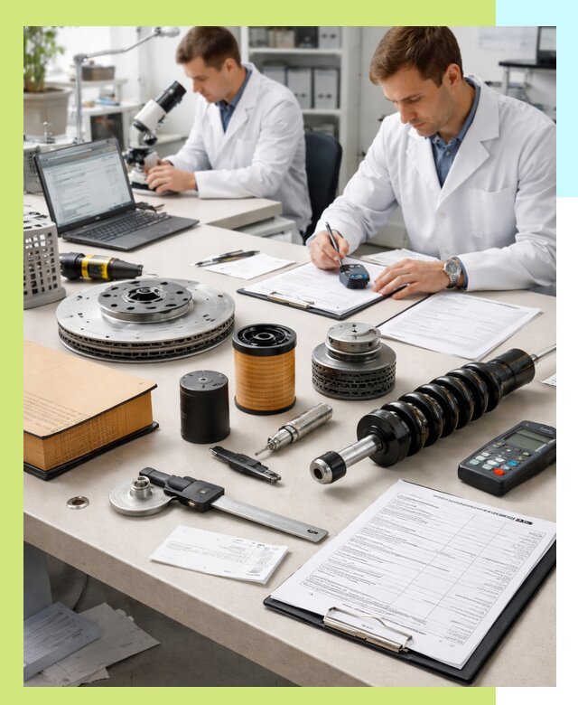 Сертификация автозапчастей и комплектующих в Боровичах по ГОСТ