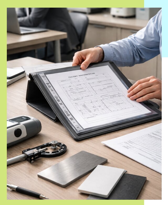 Оформление паспорта материала для продукции в Боровичах