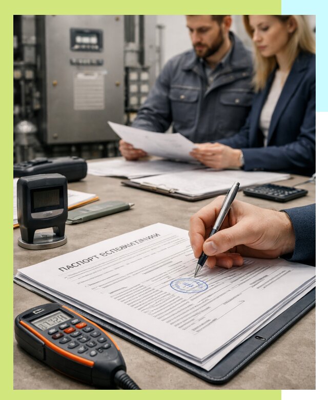 Оформление паспорта эксплуатации оборудования в Боровичах