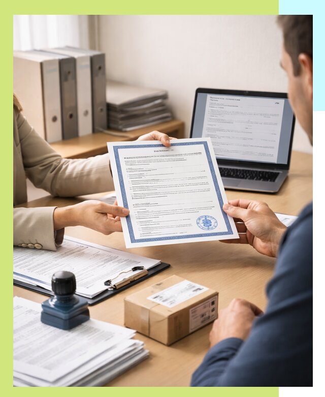 Оформление сертификата соответствия на продукцию в Боровичах