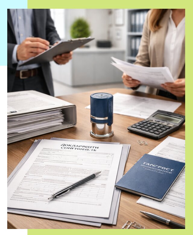 Декларация соответствия ТР ТС в Боровичах от 8338 р., Алешин-Брв