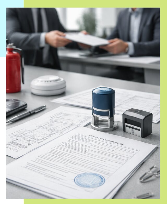 Декларация пожарной безопасности в Боровичах от 8338 р. | Алешин-Брв