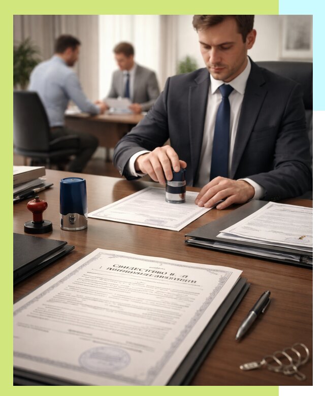 Оформление свидетельства о государственной регистрации в Боровичах