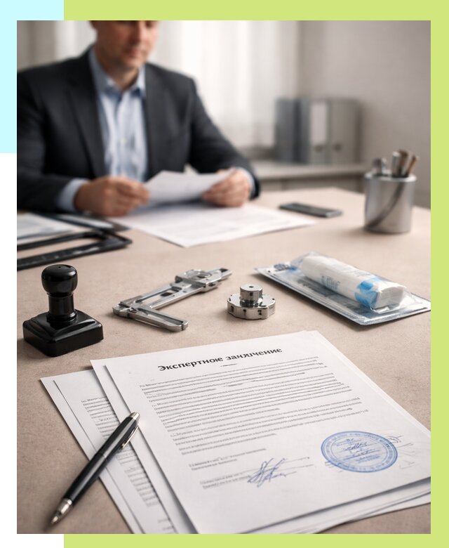 Экспертное заключение на продукцию в Боровичах от 8860 р. | Алешин-Брв