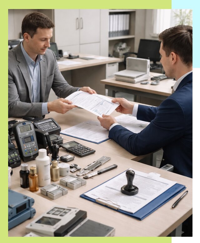 Оформление и получение заключения РЧЦ для оборудования в Боровичах