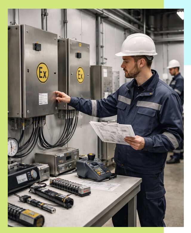 Сертификат взрывозащиты промышленного оборудования в Боровичах