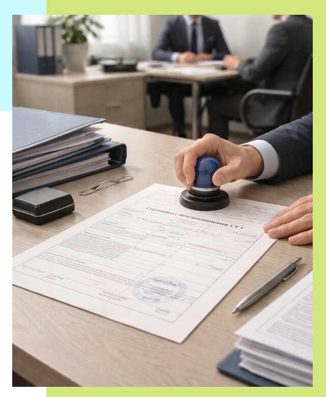 Сертификат происхождения СТ 1 в Боровичах от 4690 р. | Алешин-Брв