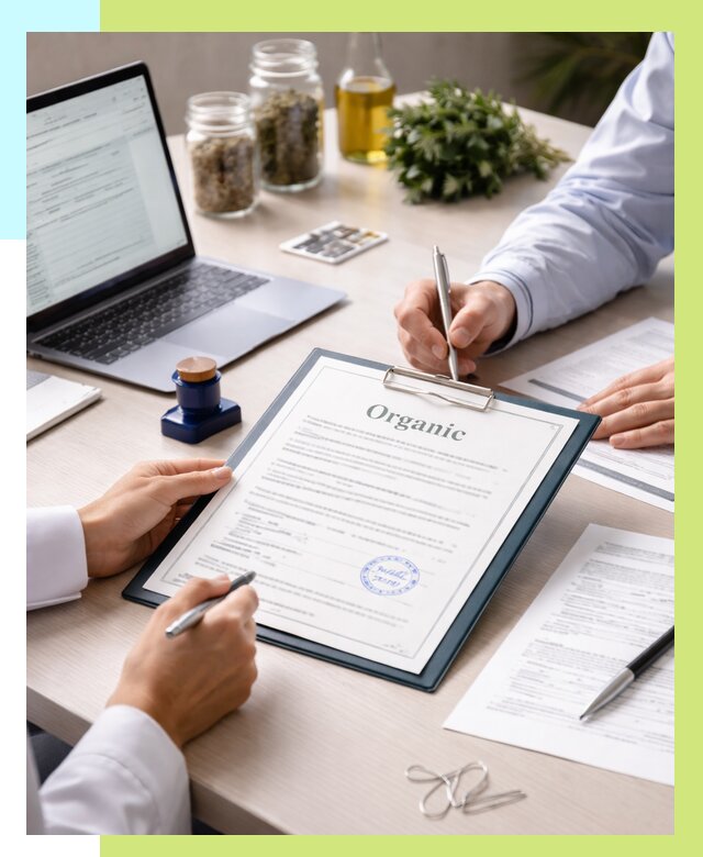 Оформление сертификат органик в Боровичах от 31269 р. | Алешин-Брв
