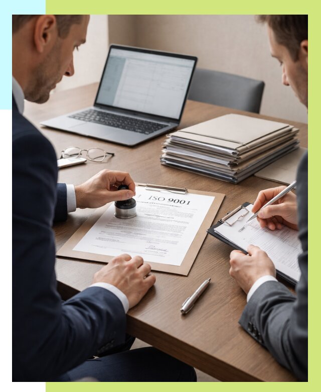 Сертификат ISO 9001 в Боровичах купить от 83384 р. | Алешин-Брв