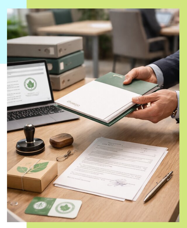 Сертификат ISO 14001 в Боровичах от 36481 р. Заказать у Алешин-Брв