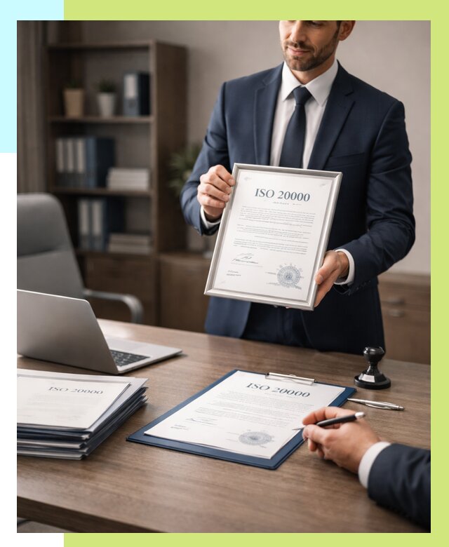 Сертификат ISO 20000 в Боровичах под ключ от 125076 р., Алешин-Брв