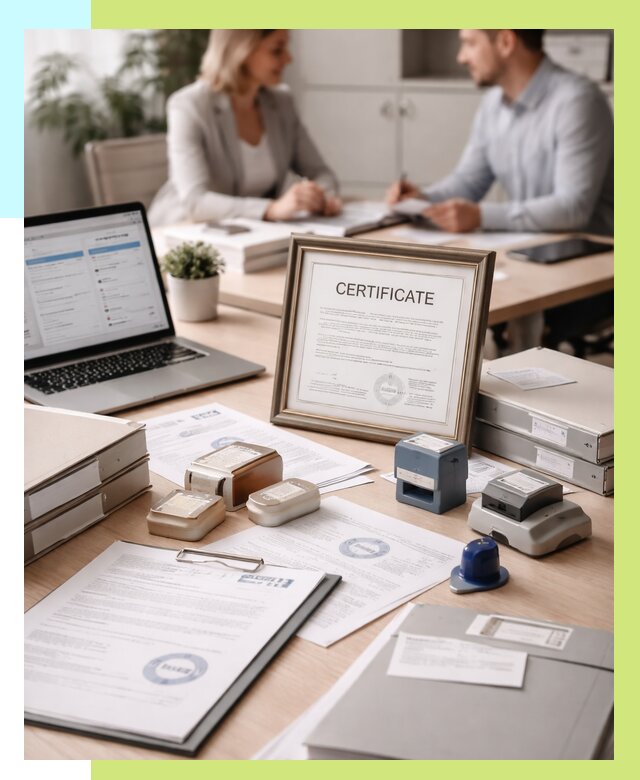 Сертификация компании в Боровичах от 46904 р. | Алешин-Брв — заказ